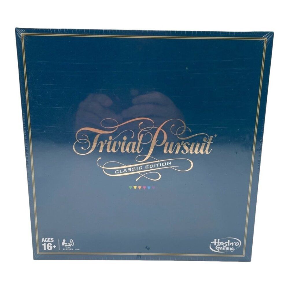 NEW Trivial Pursuit Classic Edition Board Game Factory Sealed Hasbro